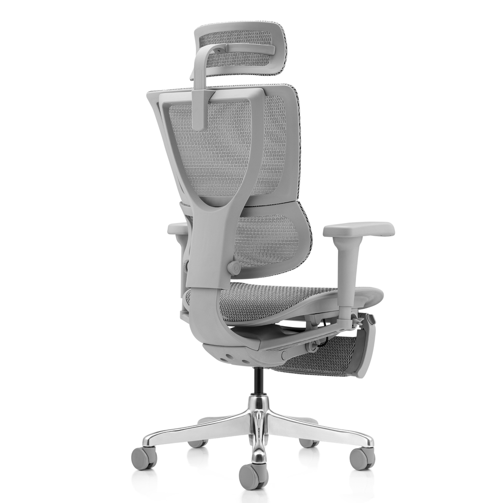 Chaise ergonomique avec repose-pied - Mirus