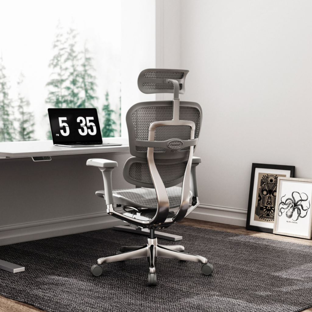 Chaise Ergonomique - Ergohuman Élite Grise