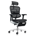 Chaise Ergonomique avec Repose-pied - Ergohuman Élite