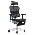 Chaise Ergonomique avec Repose-pied - Ergohuman Élite