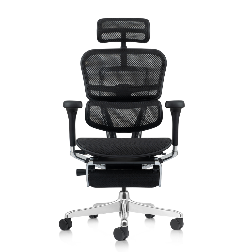 Chaise Ergonomique avec Repose-pied - Ergohuman Élite