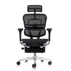 Chaise Ergonomique avec Repose-pied - Ergohuman Élite