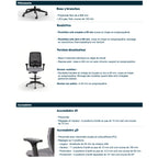 Chaise de bureau - Oscar 2