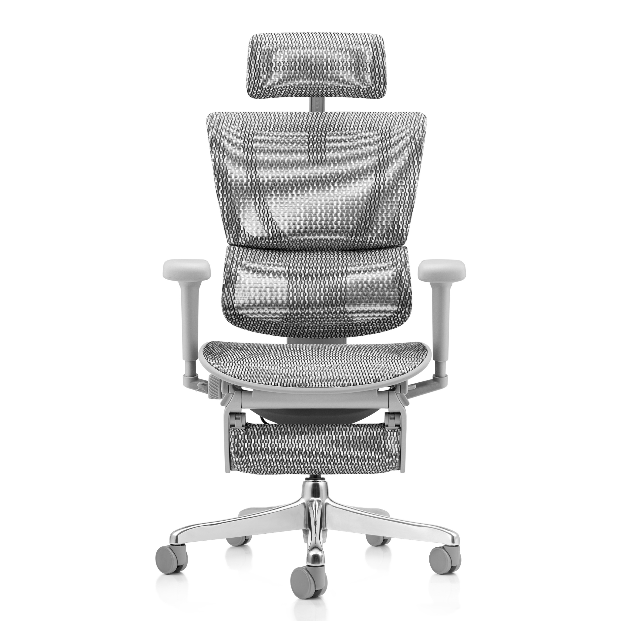 Chaise ergonomique avec repose-pied - Mirus