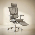 Chaise ergonomique avec repose-pied - Mirus