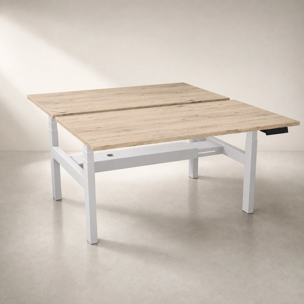 Bureau double assis debout - Axel 2