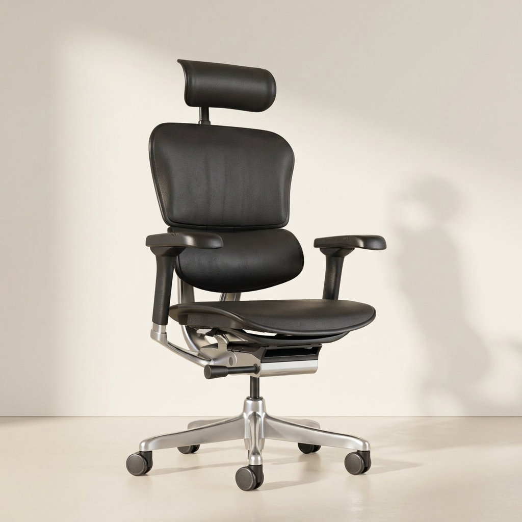 Fauteuil de Direction en Cuir - Ergohuman Luxury