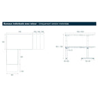 Bureau d'angle assis debout - Axel 2