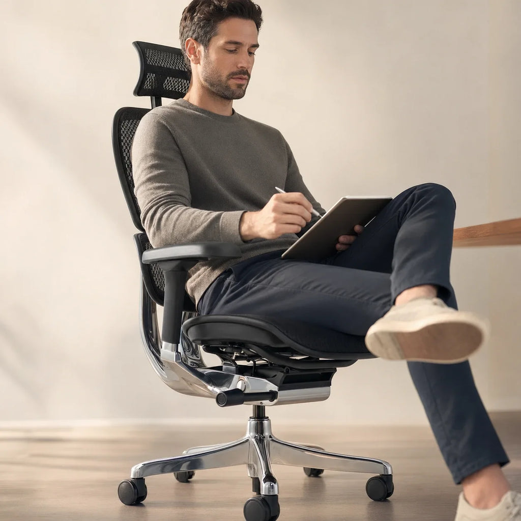Chaise Ergonomique - Ergohuman Élite Noire
