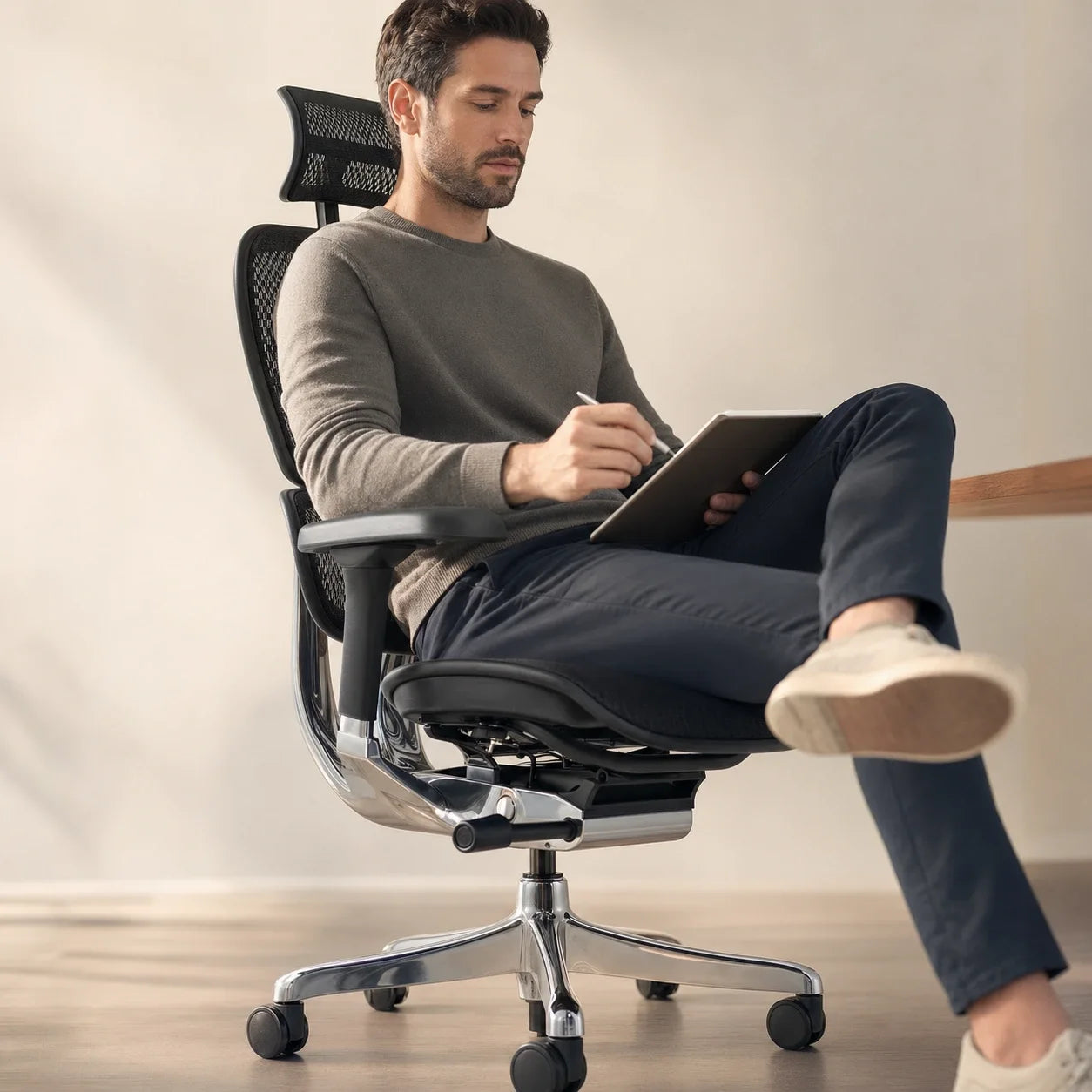 Chaise Ergonomique - Ergohuman Élite Noire