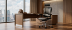 Fauteuil de Direction en Cuir - Ergohuman Luxury